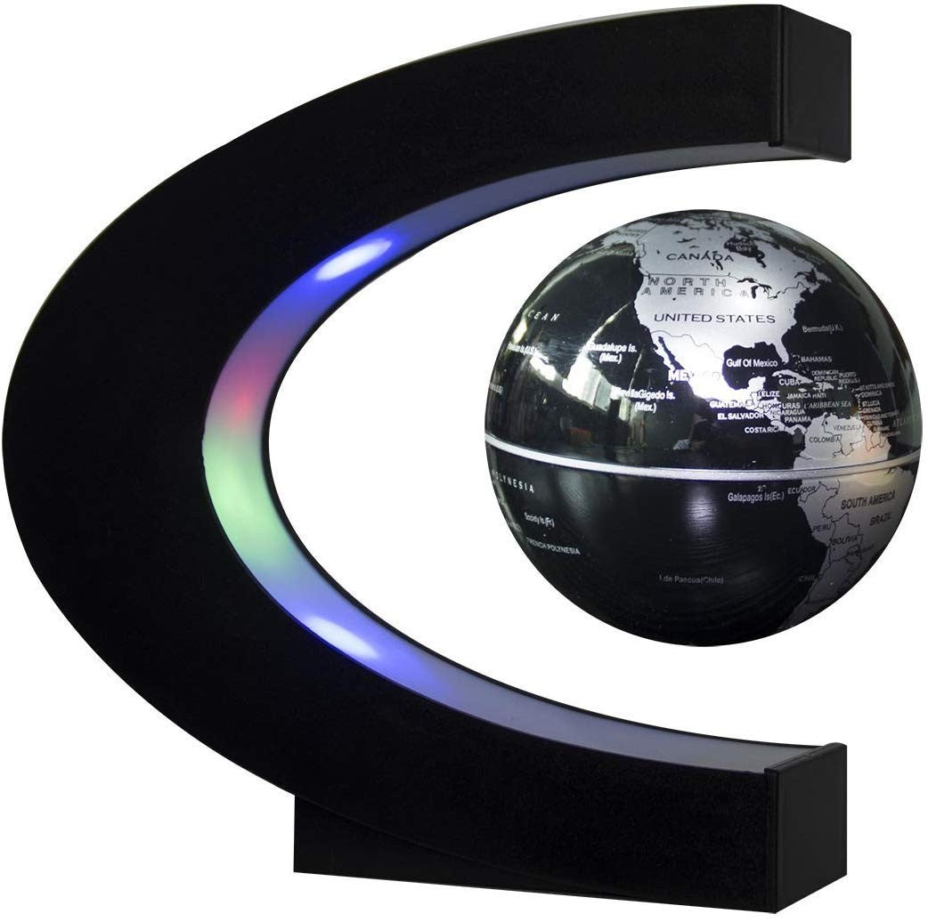 Globo Flotante Con Luces LED En Forma De C